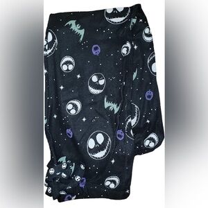 Nightmare Before Christmas Black Soot Jogger Sleep Pants - X-Large